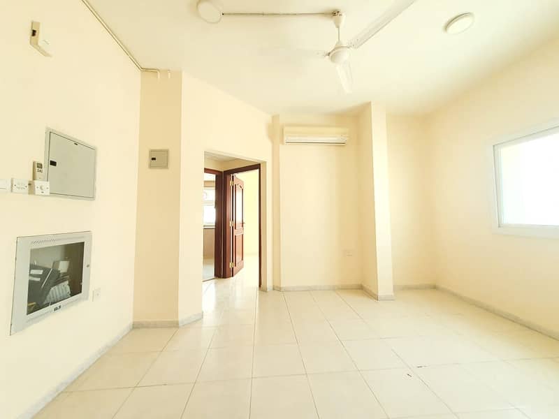 No need 1st payment cash. . . ready to move 1bhk just 18k at prime location near Al madina shopping Centre in muwailih