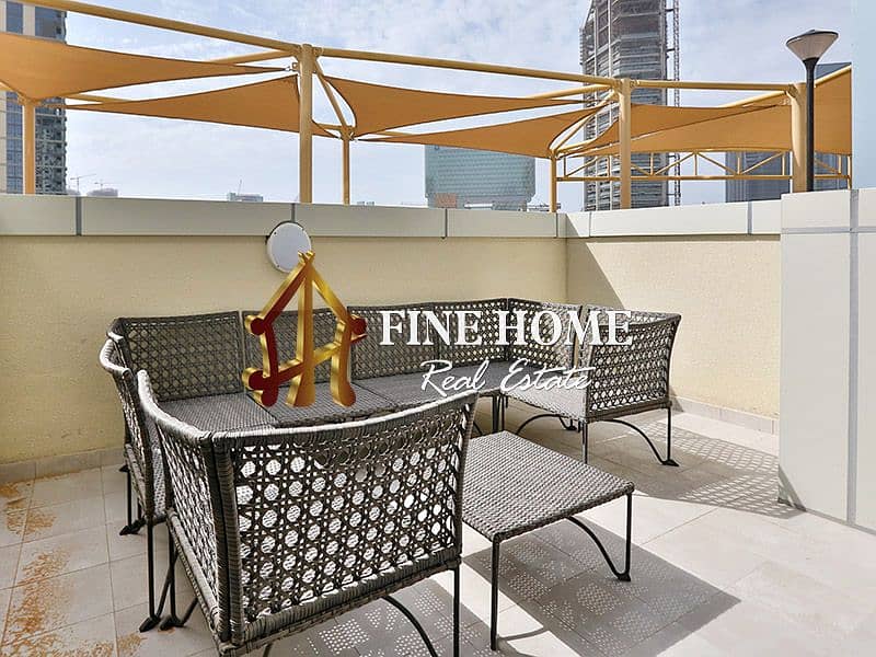10 Ready to Move 1BR Full Furnished with Balcony
