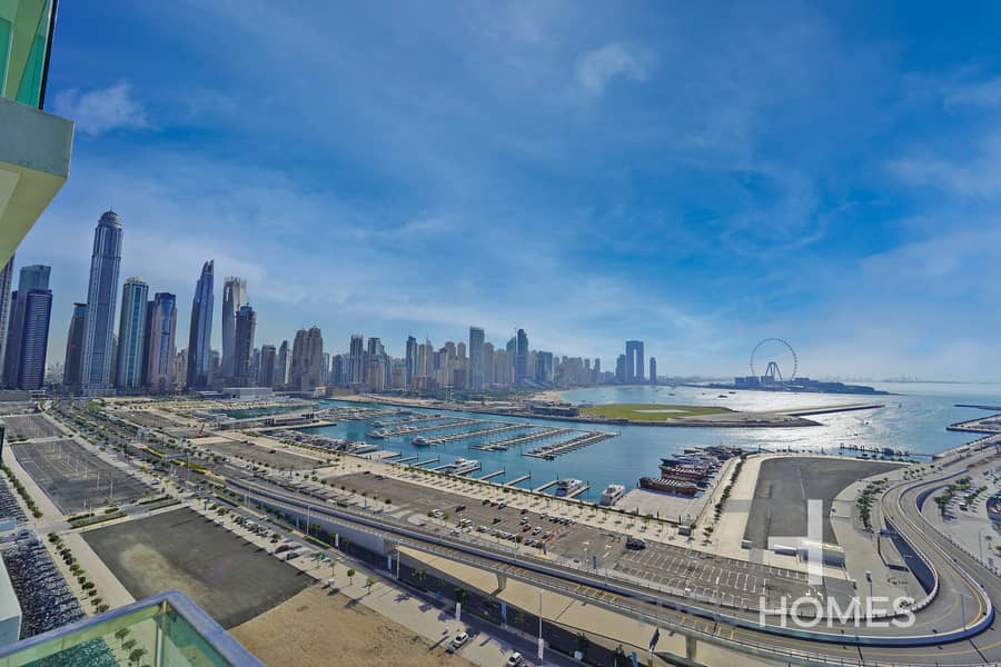 位于迪拜港，艾玛尔海滨社区，日出海湾公寓 2 卧室的公寓 215000 AED - 5654167