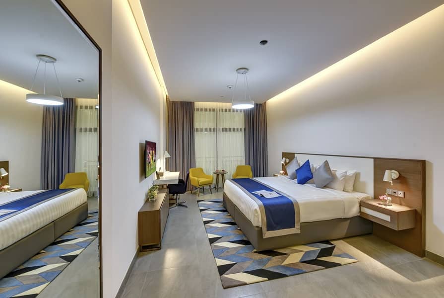شقة فندقية في ابار للشقق الفندقية،مجمع دبي للاستثمار 2 غرف 119999 درهم - 5140612
