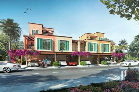 5 Bedroom Townhouse for Sale in Damac Lagoons, Dubai - Holiday Living - Southern France Recreated in Dubai - Damac Lagoons NICE