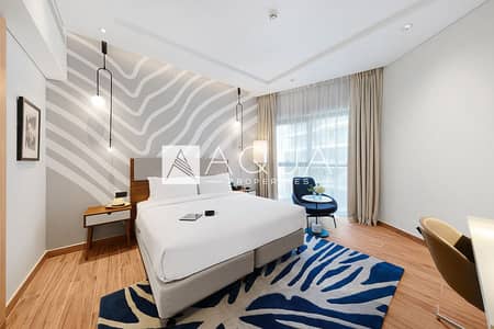 شقة فندقية 2 غرفة نوم للايجار في نخلة جميرا، دبي - Furnished | Fully Serviced | Private Beach