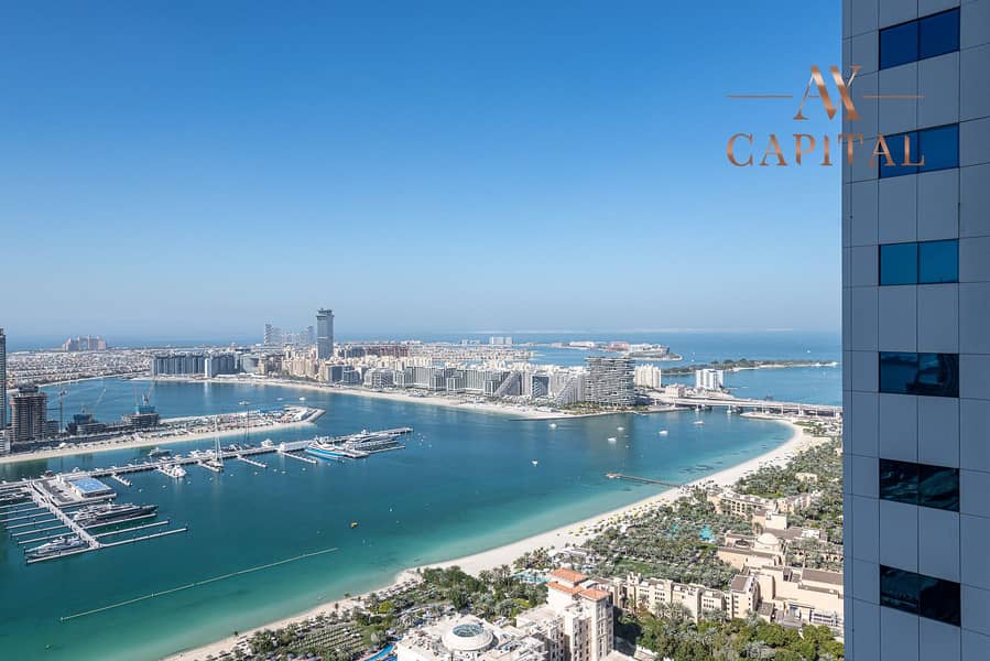 位于迪拜码头，海洋塔楼 2 卧室的公寓 1700000 AED - 5656047