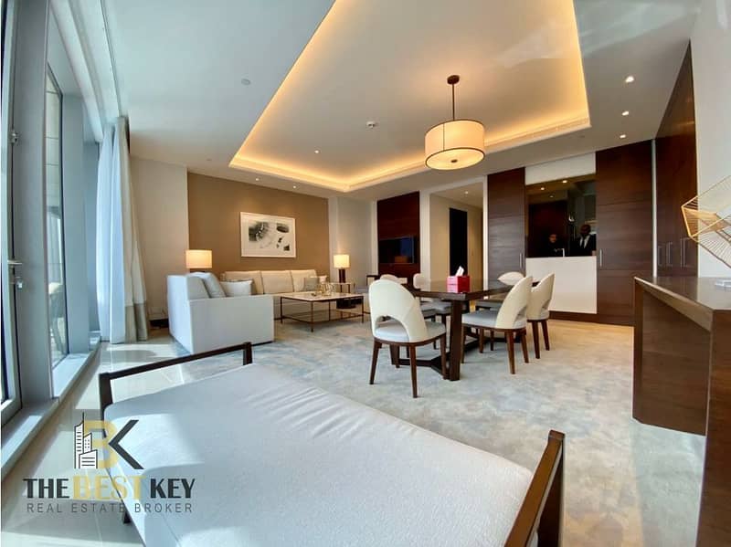 شقة فندقية في العنوان ريزدينسز سكاي فيو 1 العنوان ريزيدنس سكاي فيو وسط مدينة دبي 2 غرف 5600000 درهم - 5645395