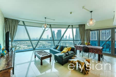 Panoramic Views | Furnished 1 Bed | High Floor