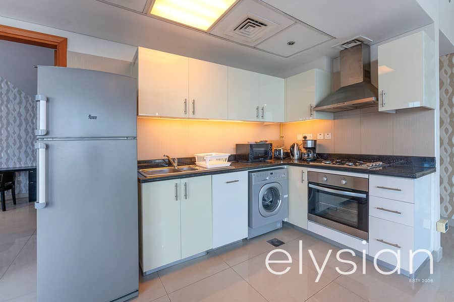 4 Panoramic Views | Furnished 1 Bed | High Floor
