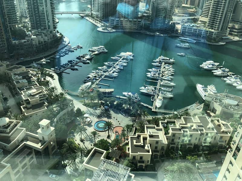 Full unobstructed Marina views |High floor |3 Beds