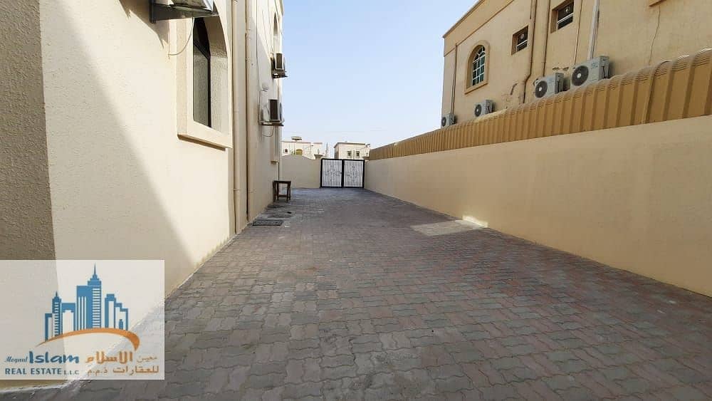 ONLY 1ST FLOOR SEPARATE VILLA 4 BEDROOMS SMALL HALL AL RAWDA. .