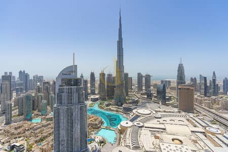 3 Bedroom Penthouse for Sale in Downtown Dubai, Dubai - Rare Unit | Burj and Fountain Views | Duplex Terrace Penthouse