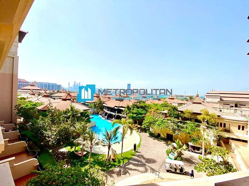 Fully Furnished|Sea and Pool View|Managed By Hotel
