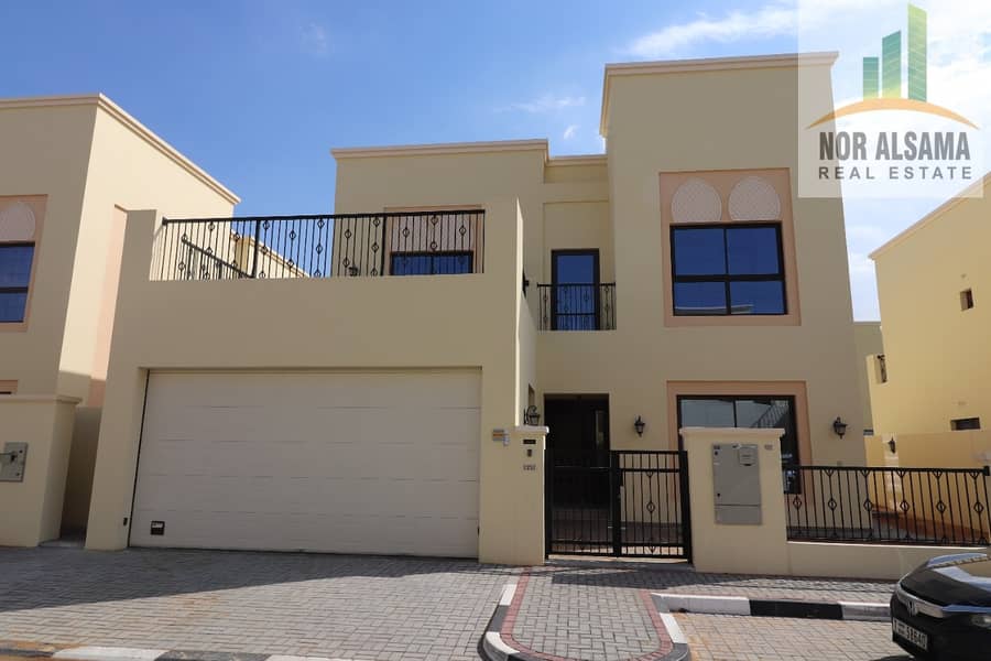 BRAND NEW !! 1 MONTH FREE . . 4 BEDROOMS VILLA FOR RENT IN  NAD AL SHEBA JUST 199.000