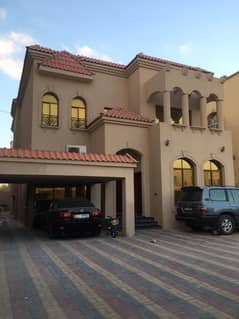Villa for rent in Ajman, in the Rawda area, second inhabitant, close to the main road, a very privileged location