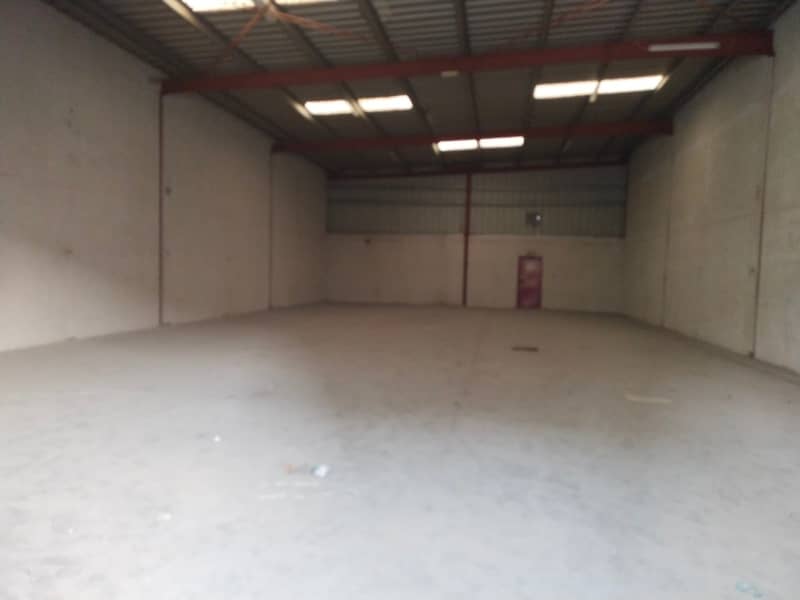 vacant and spacious warehouse for rent in qusais 3