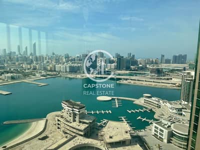 Office for Rent in Al Reem Island, Abu Dhabi - Spacious office available with  Sea view!!