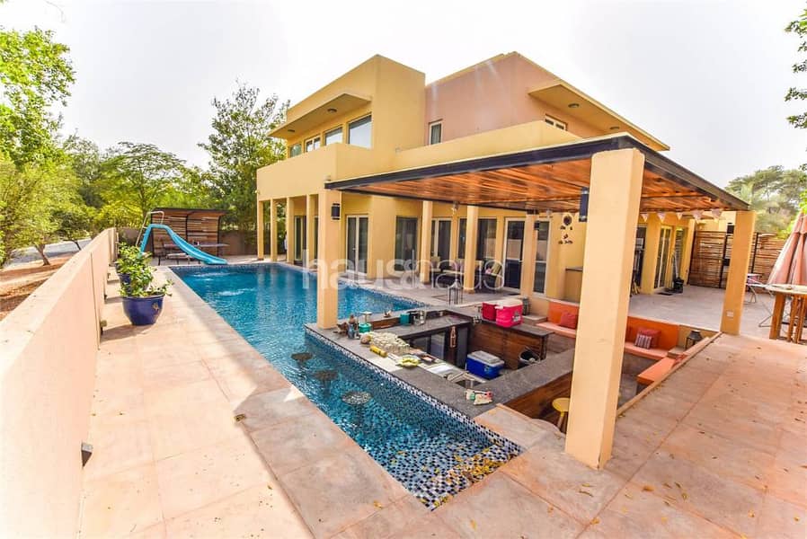 Upgraded | Private pool with swim up bar