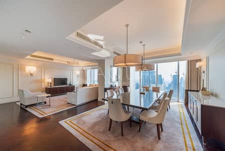 شقة 4 غرف نوم للايجار في وسط مدينة دبي، دبي - شقة في العنوان بوليفارد وسط مدينة دبي 4 غرف 1400000 درهم - 5658286