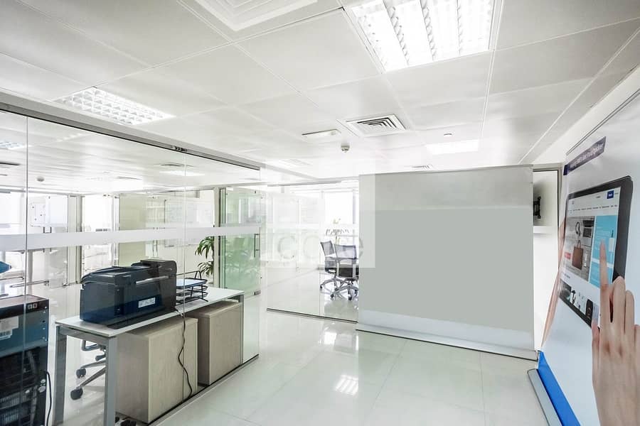 8 Fitted Office with 3 Partitions | Mid Floor