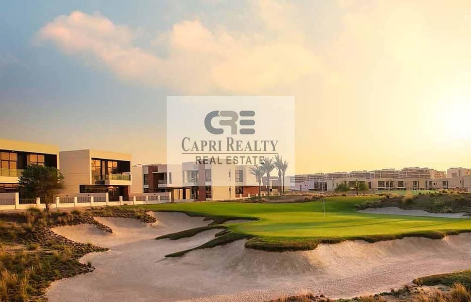 Golf course villas with 5 years payment plan|