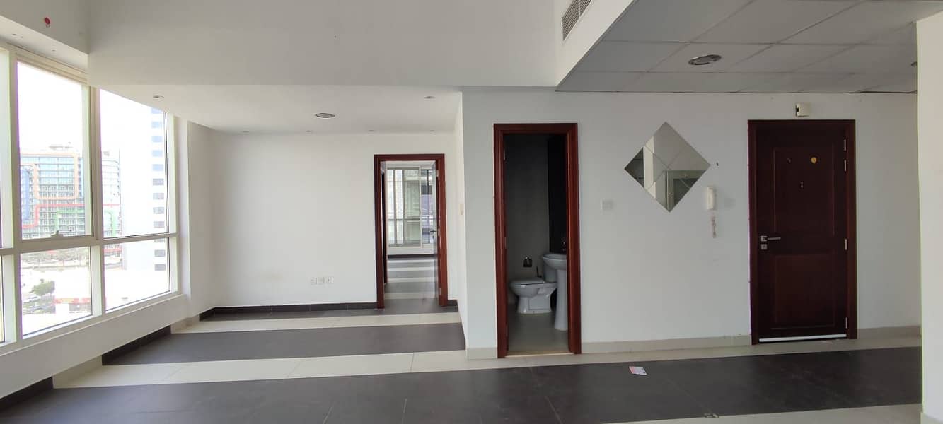SPACIOUS 1BHK APARTMENT OPEN VIEW WITH BIG BALCONY POOL GYM PARKING IN JUST 37K