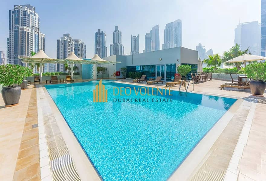 位于商业湾，马纳泽尔-阿尔萨法 2 卧室的公寓 95000 AED - 5660067