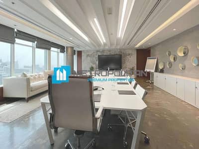 Floor for Sale in Business Bay, Dubai - Fully Fitted Office | High Floor | Furnished