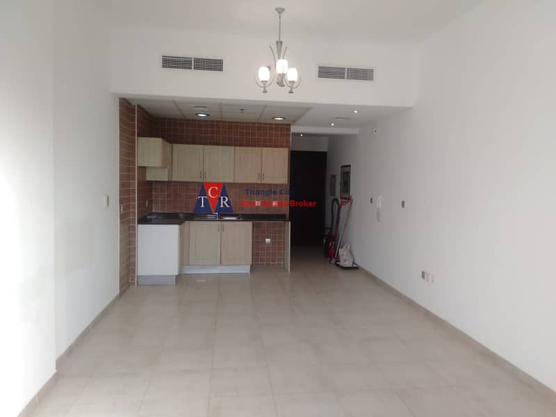 studio with balcony for sale in Hamza Tower Dubai sports city.