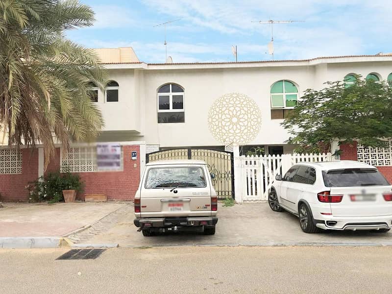 CUTE & WIDE 3 BEDROOM SEMI INDEPENDENT VILLA WITH MAID ROOM FOR RENT IN AL MANHAL - ABUDHABI