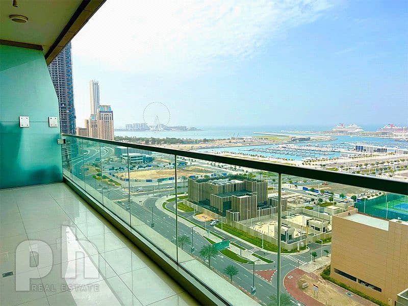 位于迪拜码头，海洋塔楼 1 卧室的公寓 90000 AED - 5661758