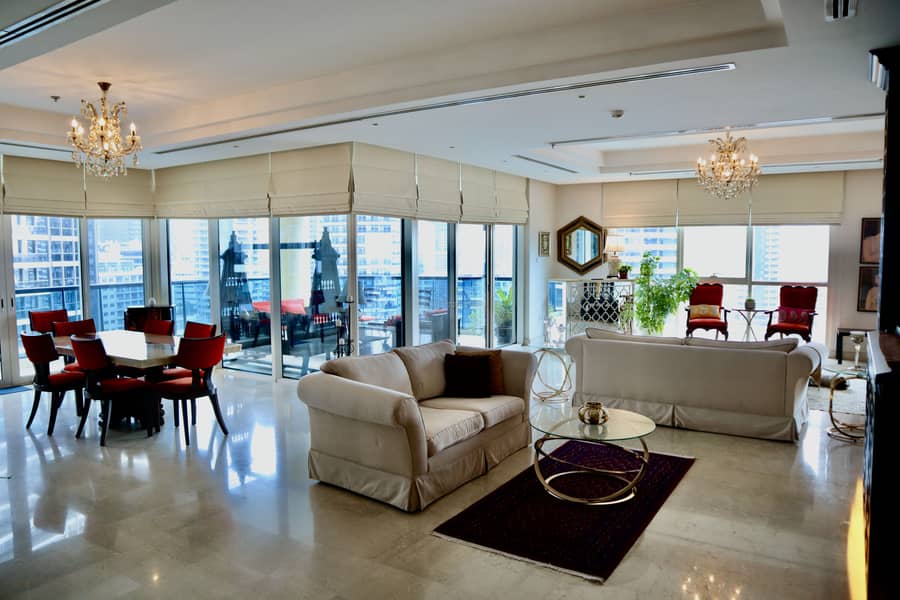 位于迪拜码头，德尔马住宅区 3 卧室的公寓 3700000 AED - 4890706