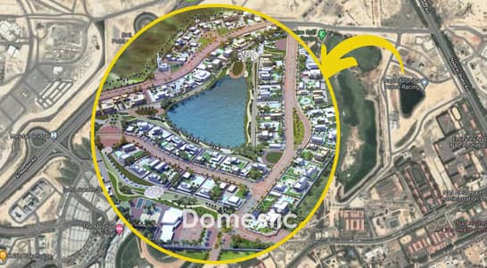 Plot for Sale in Meydan City, Dubai - G+2 Villa Plot | Private Lake Access | Meydan Racecourse Community