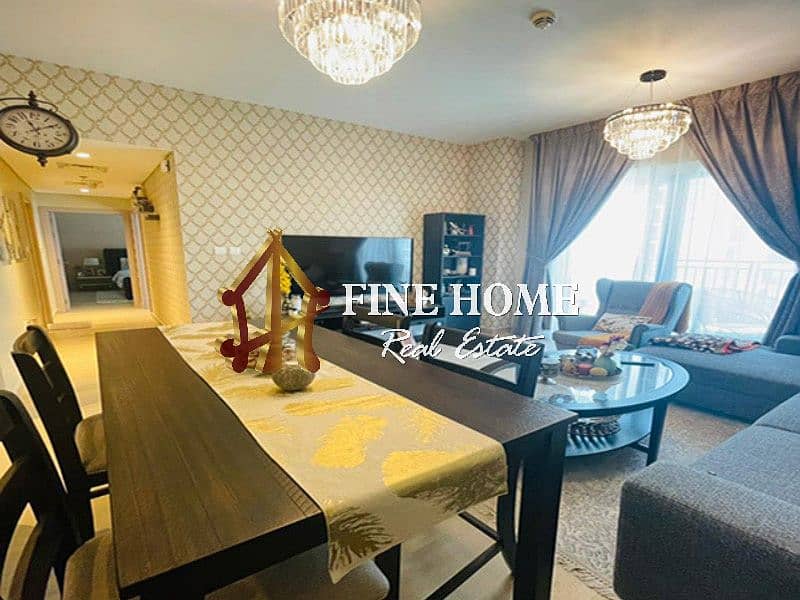 Fully Furnished Apartment with Canal view