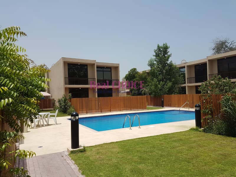 3 BR Villa | Private Garden | Shared Swimming Pool