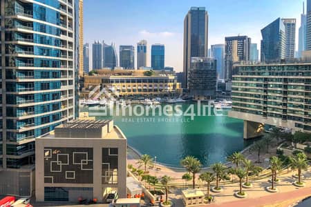 شقة 1 غرفة نوم للايجار في جميرا بيتش ريزيدنس، دبي - Vacant | Fully Furnished | Marina View