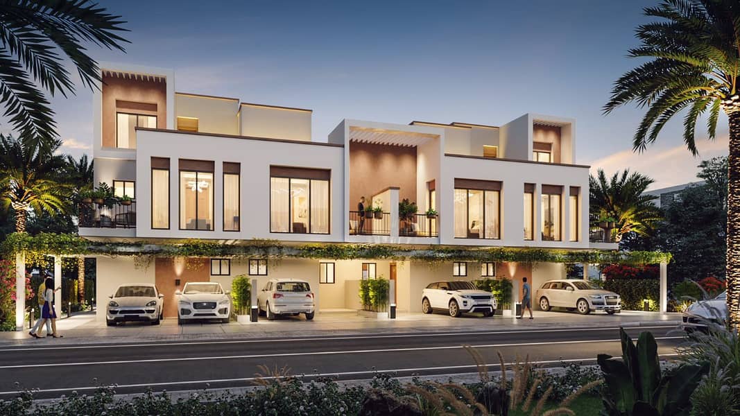 Damac Lagoons Villas & townhouses along Hessa road