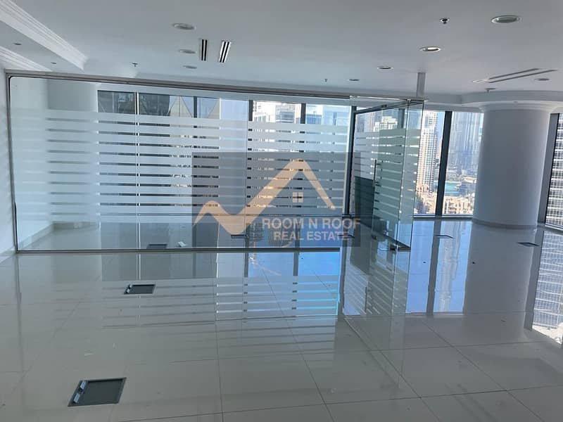 BURJ KHALIFA  | PARTITIONED OFFICE | BUSINESS BAY