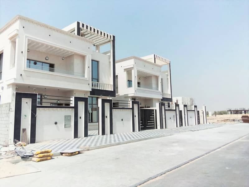 Own a villa without down payment, freehold for all nationalities, a minute from Sheikh Mohammed bin Zayed Street
