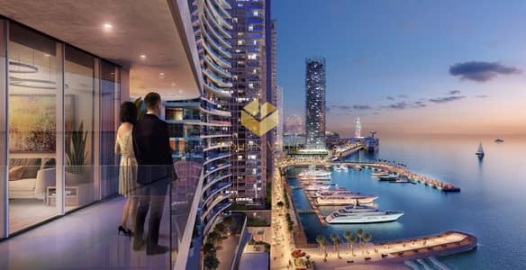شقة 2 غرفة نوم للبيع في دبي هاربور‬، دبي - شقة في جراند بلو تاور 2 لإيلي صغب إعمار الواجهة المائية دبي هاربور‬ 2 غرف 2600000 درهم - 5666448