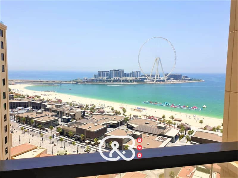 位于朱美拉海滩住宅（JBR），瑞玛公寓，瑞玛3号楼 2 卧室的公寓 1850000 AED - 5384486