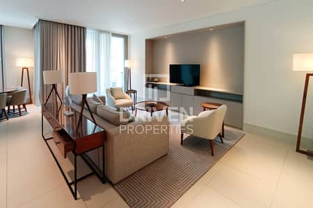 2 Bedroom Apartment for Sale in Downtown Dubai, Dubai - Burj Khalifa Views | Study Room | Bright