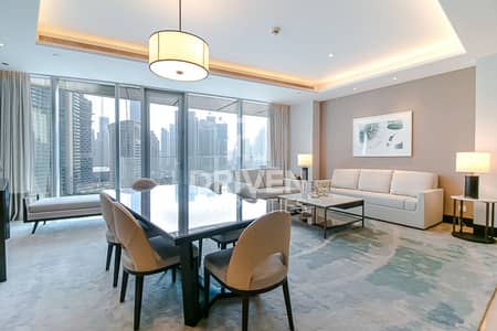شقة 3 غرف نوم للبيع في وسط مدينة دبي، دبي - Over-looking Fountain and Burj | Elegant