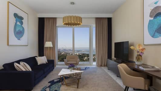1 Bedroom Hotel Apartment for Rent in Dubai Media City, Dubai - Marvelous One Bedroom Apartment at Avani Palm View Hotel