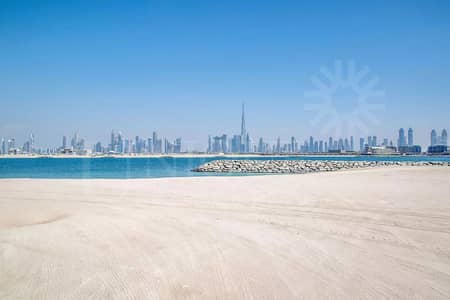 ارض سكنية  للبيع في لؤلؤة جميرا، دبي - Freehold Land | Burj Khalifa And Skyline View