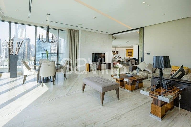 Stunning Full Floor Penthouse | Dubai Canal Views