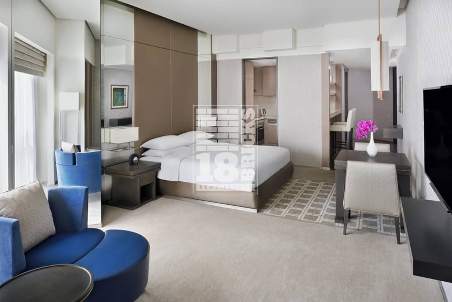 شقة فندقية في حياة ريجنسي كريك هايتس ريزيدنس،مدينة دبي الطبية،بر دبي 92400 درهم - 5649119