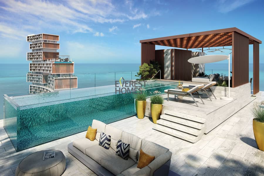 Private Pool|Sea and Palm View|Penthouse Triplex|