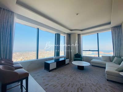 فلیٹ 1 غرفة نوم للايجار في نخلة جميرا، دبي - شقة في برج النخلة نخلة جميرا 1 غرف 230000 درهم - 5669013