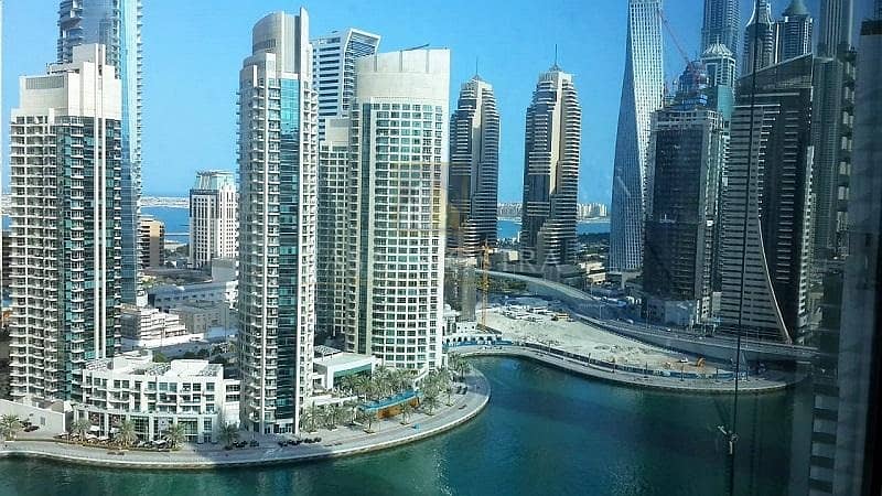 位于迪拜码头，滨海景观大厦，滨海景观大厦A座 2 卧室的公寓 1270000 AED - 5670291