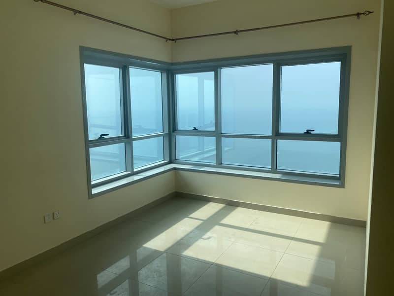 Complete Full Sea View 2BHK in Corniche Tower with Parking