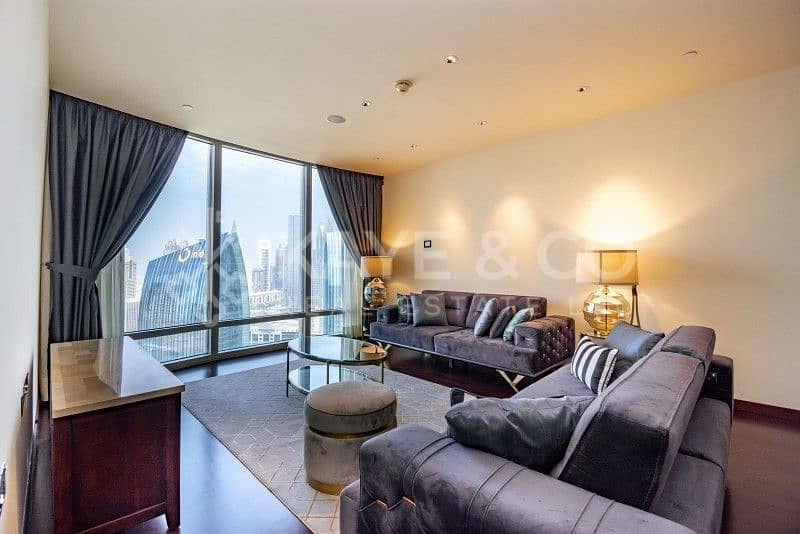 1 Lift Access | Closed Kitchen | DIFC View | Study