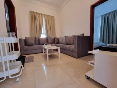 1 Bedroom Apartment for Rent in Khalifa City, Abu Dhabi - Luxury Fully Furnished 1 Bedroom Hall Monthly 4000 Separate Kitchen Full Washroom Near By Forsan In KCA